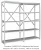 Стеллаж металлический ТСУ 2.4 (3500х1060х400) 5 (усиленный)