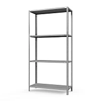 Стеллаж металлический ТС120 (1500х700х400)/4