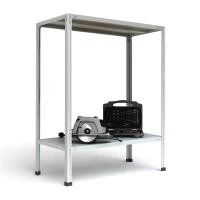 Стеллаж металлический Титан МС-750 1800x1000x300/2