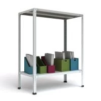 Стеллаж металлический Титан МС-750 2000x700x500/2