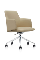Кресло Riva Design Ivo B2416 Бежевая экокожа