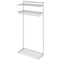 Гардеробная система Практик Home Basic G90 белая